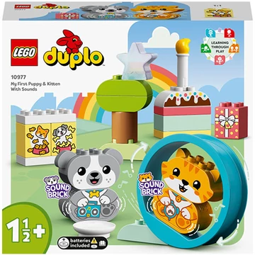 LEGO® DUPLO®: Első kutyusom és cicám (10977)