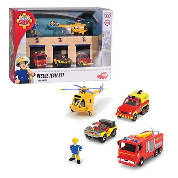 Sam a tűzoltó: Rescue Team játékszett - Simba Toys
