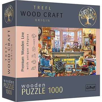 Wood Craft: Antikvárium 1000 db-os puzzle - Trefl