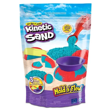 Kinetic Sand: Mold N' Flow homokgyurma 680g - Spin Master