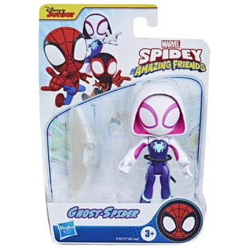 Pókember: Póki és csodálatos barátai Ghost-Spider játékfigura kiegészítővel 10cm - Hasbro