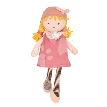 Bábika Eva Having Fun Jolijou 30 cm s blond vláskami v ružových šatách z jemného textilu od 5 rokov JJ6014
