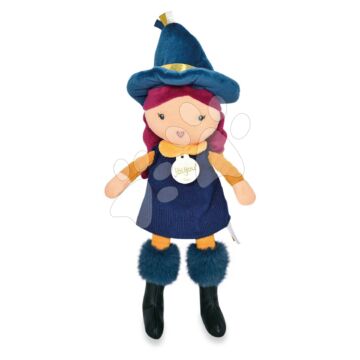 Rongybaba boszorkány Nice Witches Jolijou 24 cm kalappal puha textilanyagból 3 különböző fajta 5 évtől JJ6034