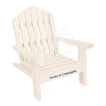 Fa összecsukható fotel babáknak Folding armchair My little furniture Jolijou 35 cm játékbabának és plüssiknek JJ6069