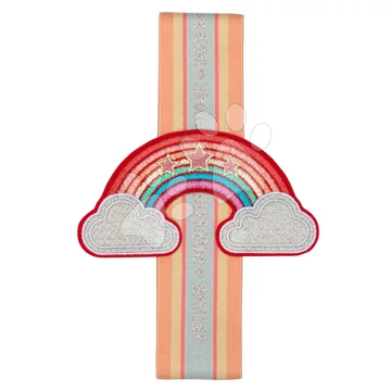 Rugalmas gumiszalag tízórais dobozra Lunchbox Elastic Rainbow Jeune Premier luxus kivitel