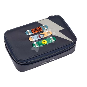 Tolltartó Pencil Box Filled Skate Jeune Premier ergonomikus luxus kivitel 20*7 cm