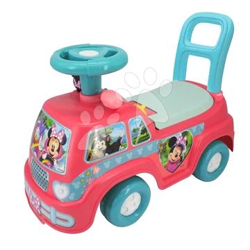 Bébitaxi Minnie Camper Kiddieland hanggal fénnyel és tárolóhellyel az ülőke alatt 12 hó-tól KID063875