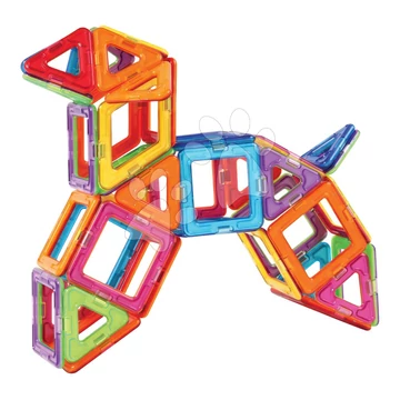 Mágneses építőjáték Haladó Basic 3D Magformers 42 részes