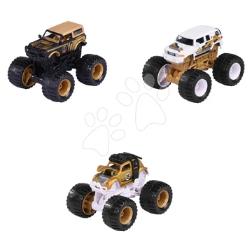 Kisautó Limited Edition 9 Gold Rockerz Majorette fém felfüggesztéssel és gumikerekkel 7,5 cm hosszú