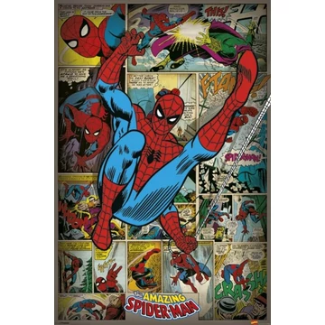 Marvel Comics: Spider-man (Retro) maxi poszter