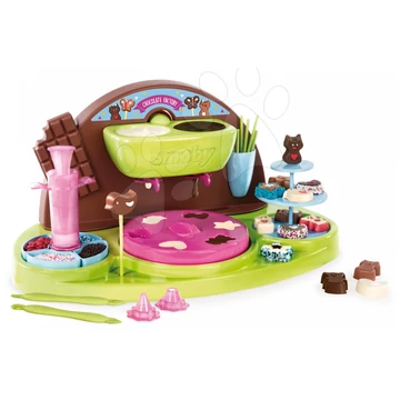 Smoby készülék gyerekeknek csoki bonbonok gyártásához 312102 zӧld-barna