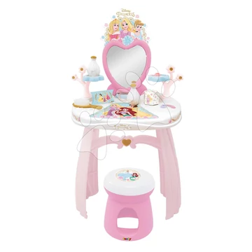 Pipere asztal Disney Princess Dressing Table Smoby 10 kiegészítővel