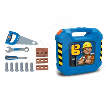 Smoby szerszámos bőrönd Bob mester 360153 kék