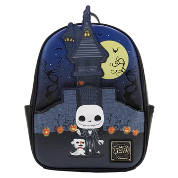 Loungefly Nightmare Before Christmas: Jack Skellington House mini hátizsák
