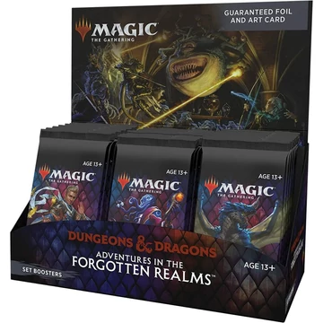 Magic: The Gathering: Adventures in the Forgotten Realms Set Booster Display
