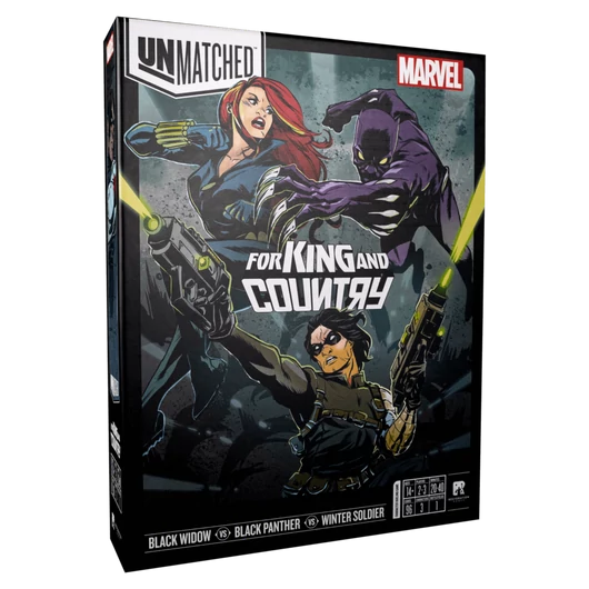 Unmatched: For King and Country társasjáték, angol nyelvű