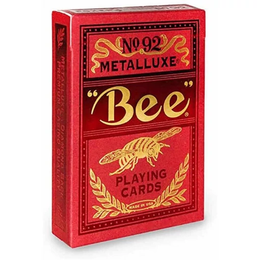 Bee Metalluxe Red