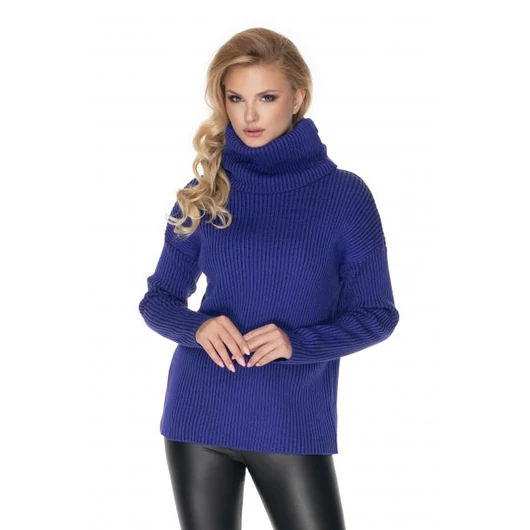 Lila, kéttónusú garbó, csíkokkal, hölgyeknek