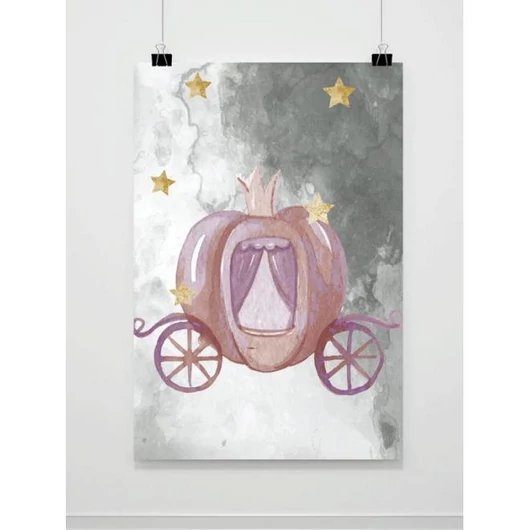 Dekoratív, fali poszter - Királyi hintó