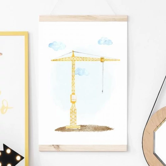 Daru motívumú, gyerekszoba plakát