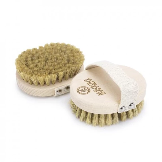 Közepes keménységű, sörtés masszázskefe