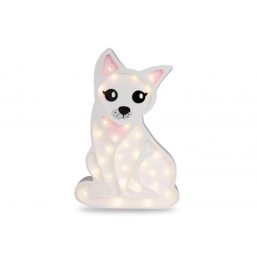 Gyermek fa lámpa, macska formájában