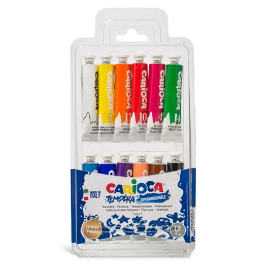 Színes tempera szett 12db 12ml - Carioca