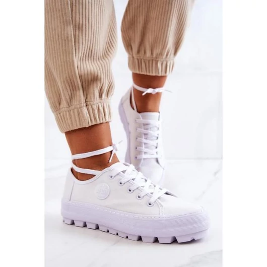 Női Big Star tornacipő, fehér színben