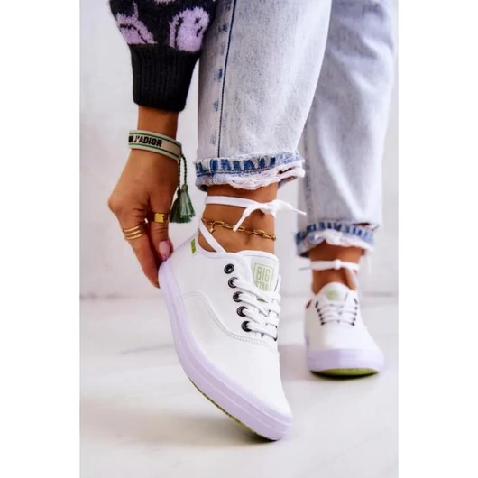 Női, fehér Big Star tornacipő