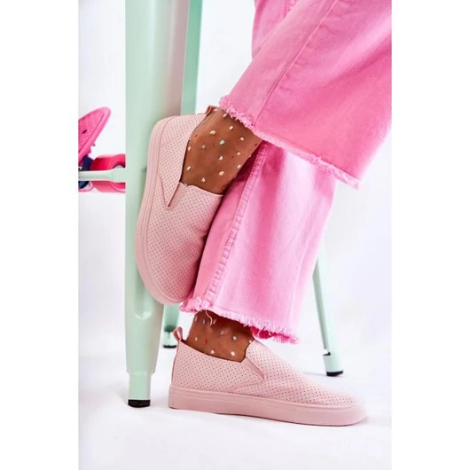 Női sportcipő, rózsaszín színben