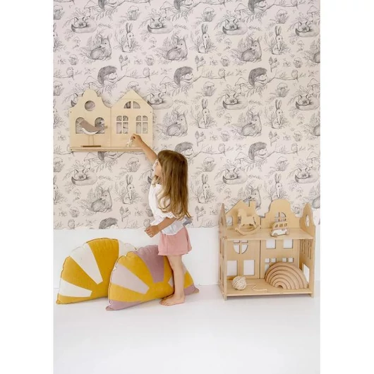 Gyerekpolc könyveknek és játékoknak