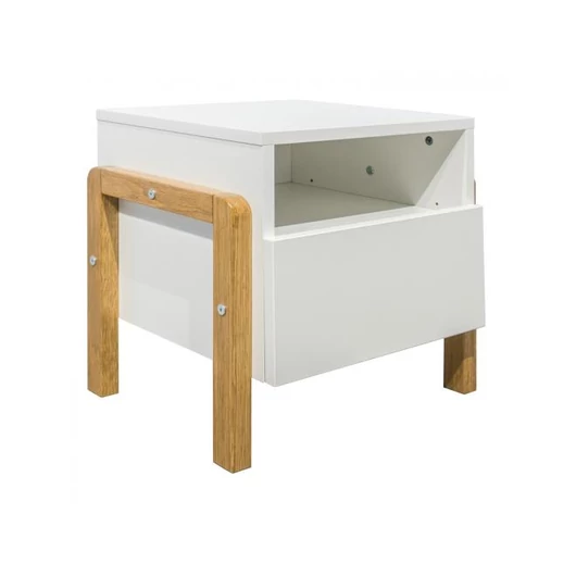 Fehér éjjeliszekrény - Victor