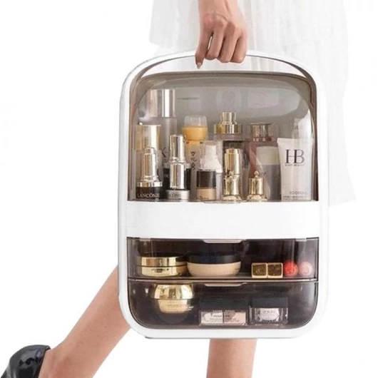 Fehér kozmetikai rendszerező