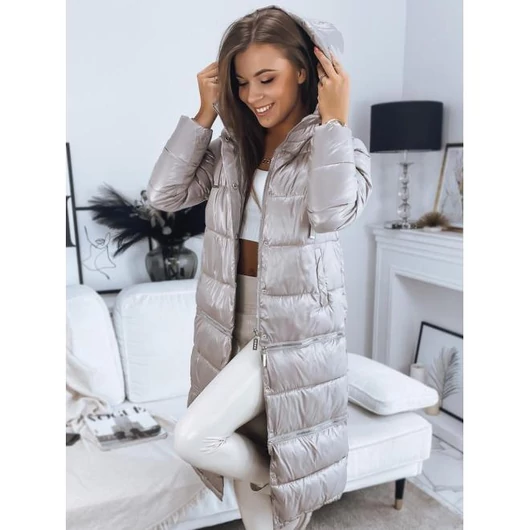 Khaki színű női téli kabát 3 az 1-ben