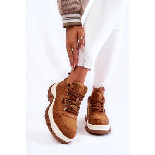 Női, barna, Big ​​Star trekking cipő