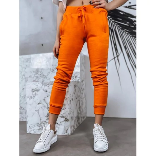 Narancssárga, női melegítőnadrág