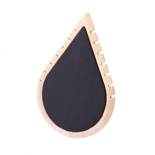 Nyaklánc-rendező fekete színben