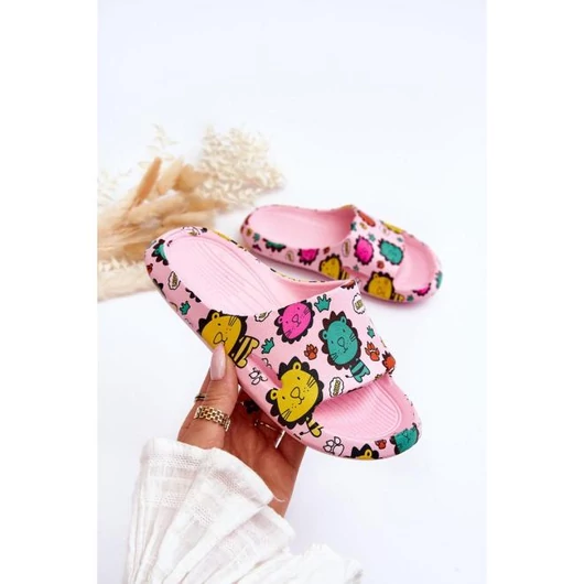 Rózsaszín, gyermek papucs, képekkel