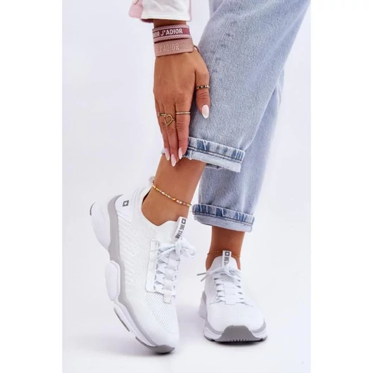 Női, fehér, Big Star tornacipő - memória talpbetéttel