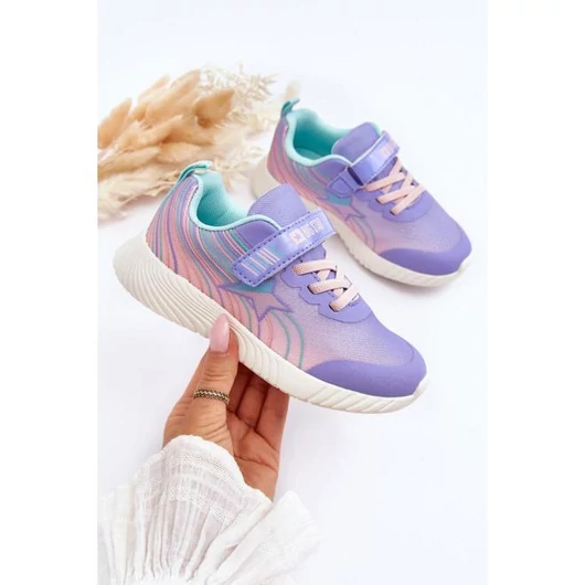 Gyermek sport tornacipő, Big Star, lila színben