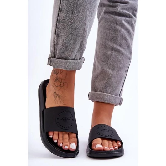Fekete színű, női papucs - 4F