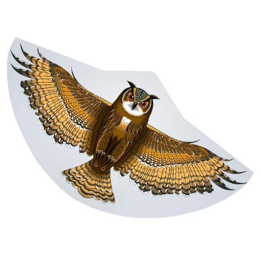 Eule  bagoly nylon papírsárkány 122x68 cm-es