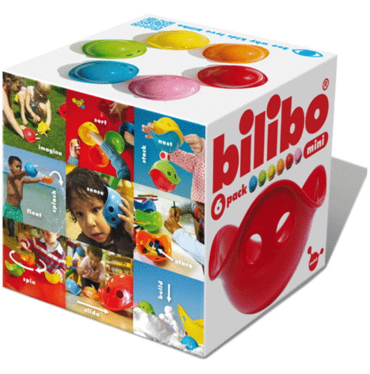 Bilibo Mini 6 db-os mozgás, kreativitás fejlesztő játék