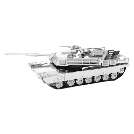 Metal Earth M1 Abrams Tank - lézervágott acél makettező szett