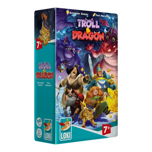 LOKI Troll & Dragon multinyelvű társasjáték