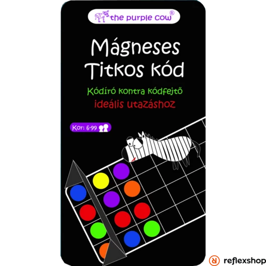 Titkos kód mágneses társasjáték