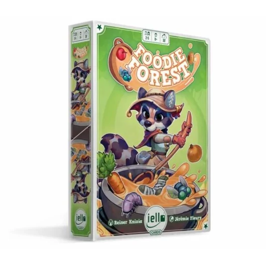 Foodie Forest angol nyelvű társasjáték