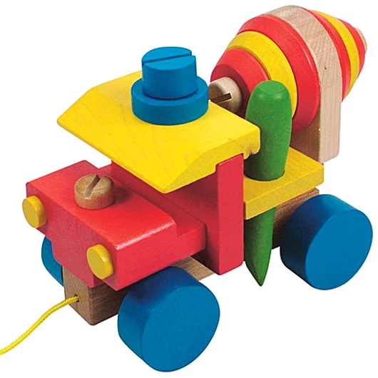 Szerelhető betonkeverő fajáték 19 elemmel