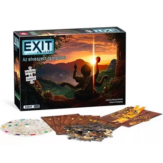 EXIT - A játék + Puzzle 1: Az elveszett templom társasjáték