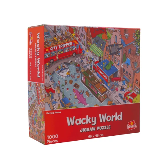 Wacky World puzzle, 1000 db-os - Költözés